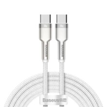  Baseus Cafule Series Type-C към Type-C, 100W, 2м, бял 672298 CATJK-D02 на топ цена - PIC.bg