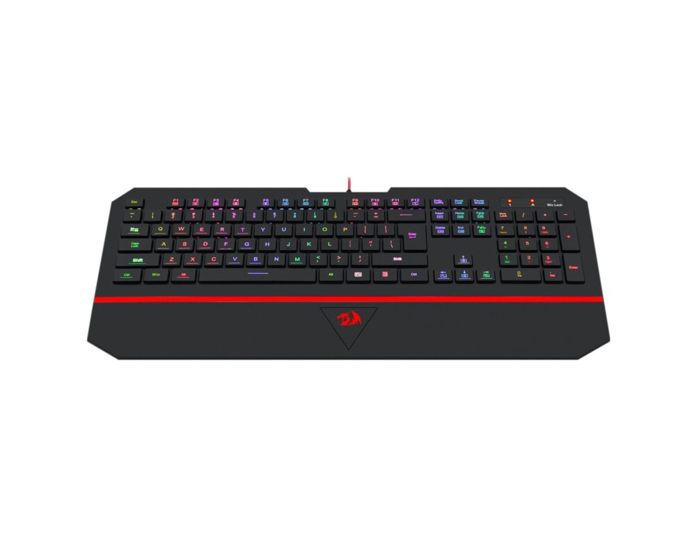 Клавиатура Redragon Karura 2 K502RGB геймърска клавиатура с RGB подсветка 5