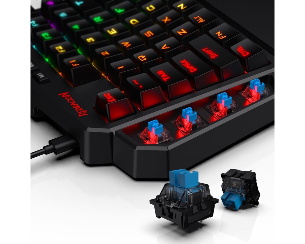 Клавиатура Redragon Diti K585RGB Blue Switch 4