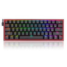  Механична геймърска клавиатура Redragon Fizz K617-RGB_RD RGB черна 672312 K617-RGB_RD на топ цена - PIC.bg