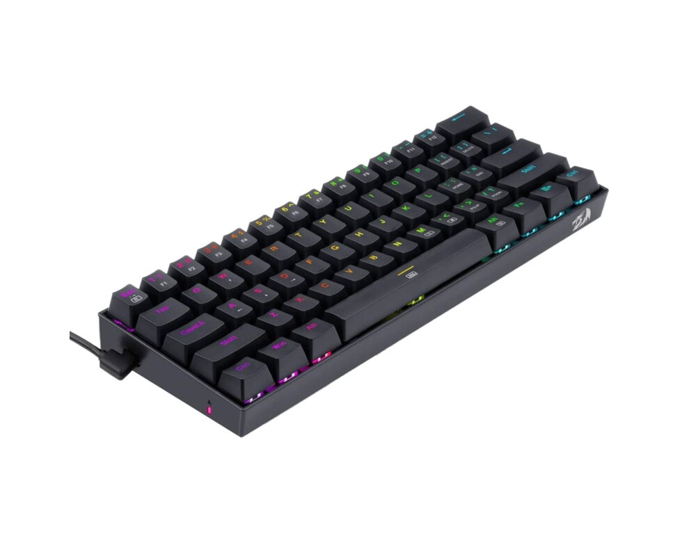 Клавиатура RGB механична геймърска клавиатура Redragon Dragonborn K630RGB-1-BK red switches 4