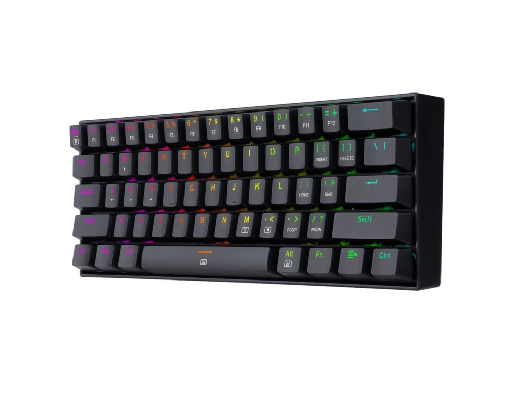 Клавиатура RGB механична геймърска клавиатура Redragon Dragonborn K630RGB-1-BK red switches 3