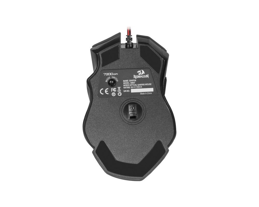 Мишка Геймърска RGB Redragon Criffin M607-BK 6