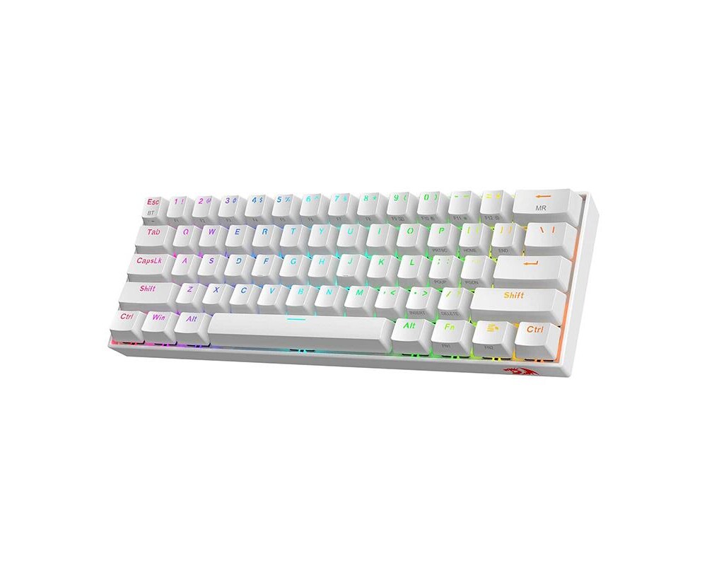 Клавиатура Redragon Draconic PRO RGB K530W-RGB-PRO_BR Brown Switch - бяла 3