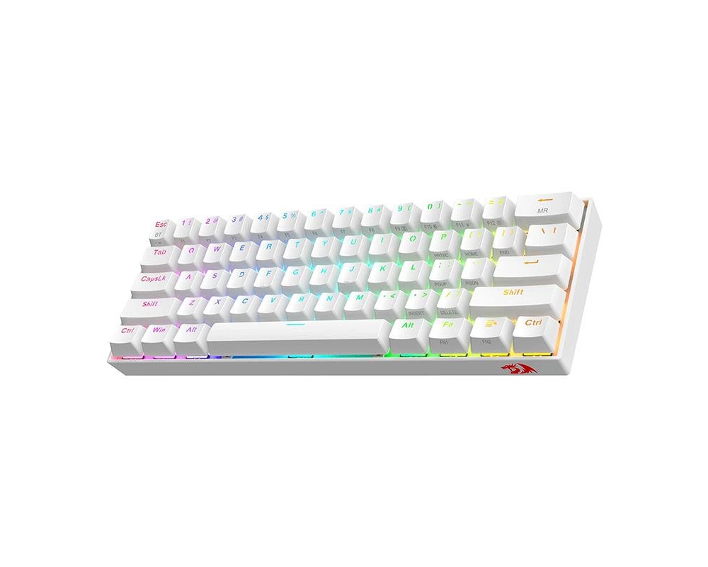Клавиатура Redragon Draconic PRO RGB K530W-RGB-PRO_BR Brown Switch - бяла 5
