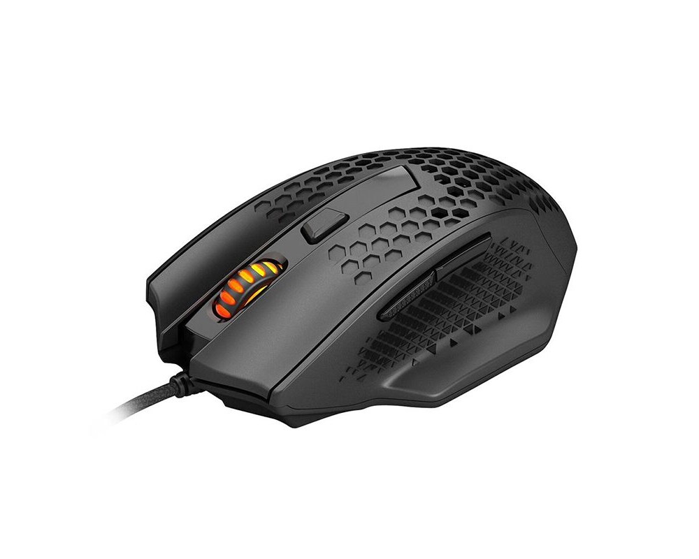 Мишка RGB Геймърска Black Redragon Bomber M722 2