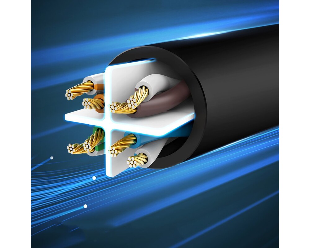 Мрежов кабел Мрежов кабел Ugreen NW102 11204 RJ45 Cat 6 UTP 1000 Mb/s 5м - син 9
