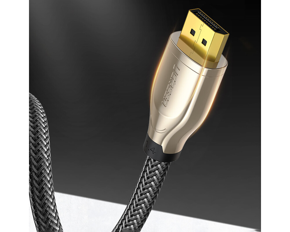 Кабел Кабел Ugreen DisplayPort 1.4 DP112 8K 60Hz HDR 3D (60843) 2 м  - сив 2