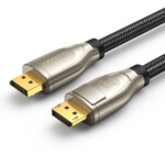 <span>Кабел</span> Кабел Ugreen DisplayPort 1.4 DP112 8K 60Hz HDR 3D (60843) 2 м  - сив <span class='catalog-num-in-name'>60843</span> - 
