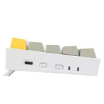 Клавиатура Bluetooth/USB Type-C механична RGB клавиатура Redragon K530-YL-WT-GY-RGB-PRO_BR Draconic PRO Brown Switch - жълт/бял/сив 4