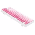 Клавиатура RGB гейминг клавиатура Redragon Cass K645W-GP-RGB_BR Brown Switch - бял/розов 5