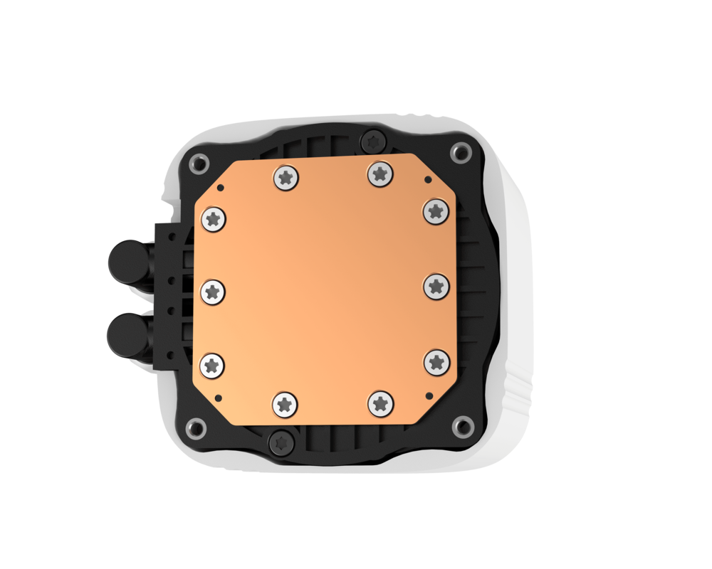 Охладител за процесор за процесори Intel/AMD DeepCool R-LS520-WHAMMM-G-1 - бяло 2