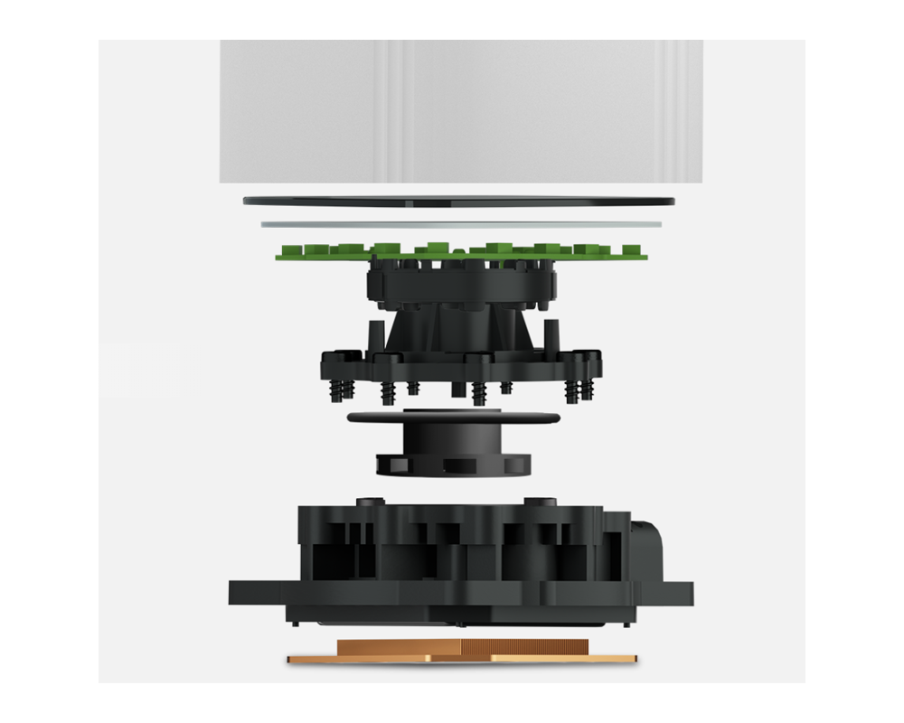 Охладител за процесор за процесори Intel/AMD DeepCool R-LS520-WHAMMM-G-1 - бяло 8