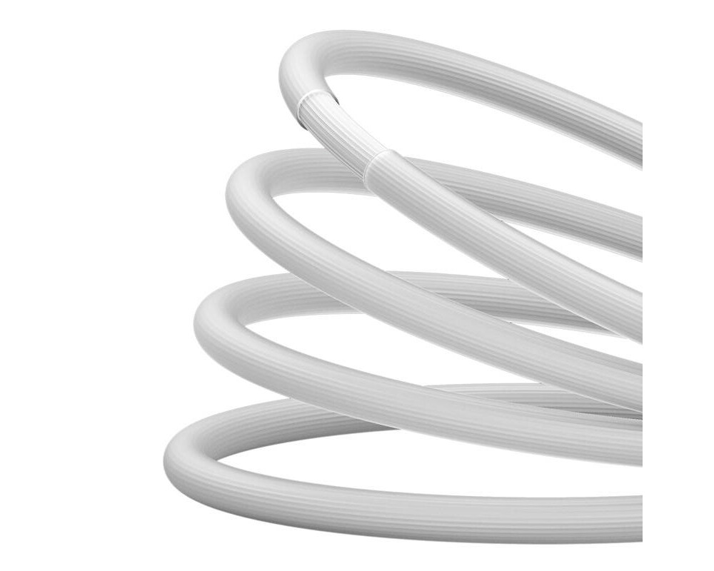Кабел Кабел за бързо зареждане Baseus CoolPlay, USB-C към USB-C 100W, 1 м CAKW000202  - бял 7