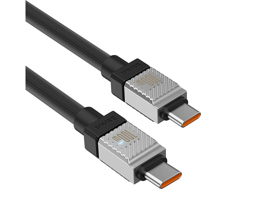 Кабел Кабел за бързо зареждане Baseus CoolPlay, USB-C към USB-C 100W, 2 м CAKW000301 - черен 8