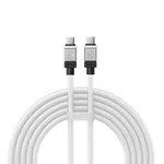Кабел Кабел за бързо зареждане Baseus CoolPlay, USB-C към USB-C 100W, 2 м CAKW000302 - бял 3