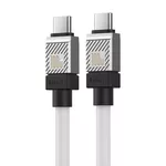 Кабел Кабел за бързо зареждане Baseus CoolPlay, USB-C към USB-C 100W, 2 м CAKW000302 - бял 6