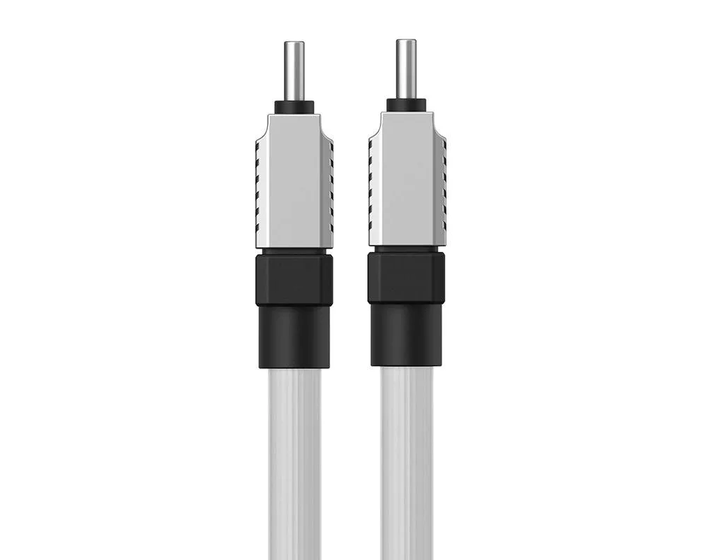 Кабел Кабел за бързо зареждане Baseus CoolPlay, USB-C към USB-C 100W, 2 м CAKW000302 - бял 5