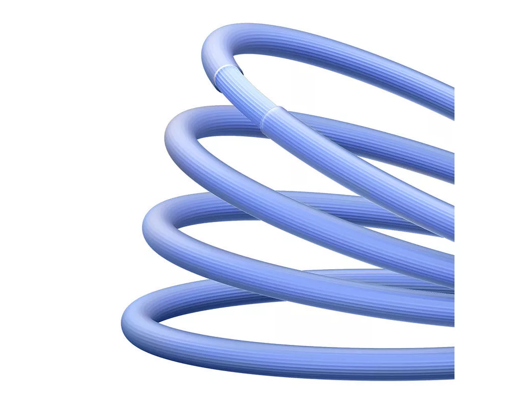 Кабел Кабел за бързо зареждане Baseus CoolPlay, USB-C към USB-C 100W, 2 м CAKW000303 - син 7