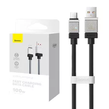  Кабел  Baseus CoolPlay USB към USB-C 100W 1м CAKW000601 - черен 676669 CAKW000601 на топ цена - PIC.bg
