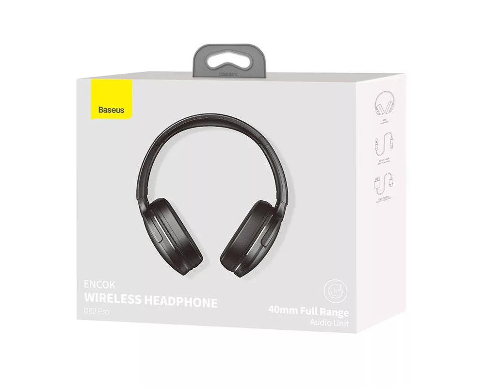 Слушалки Безжични Bluetooth Baseus Encok D02 Pro NGTD010301 - черни 7