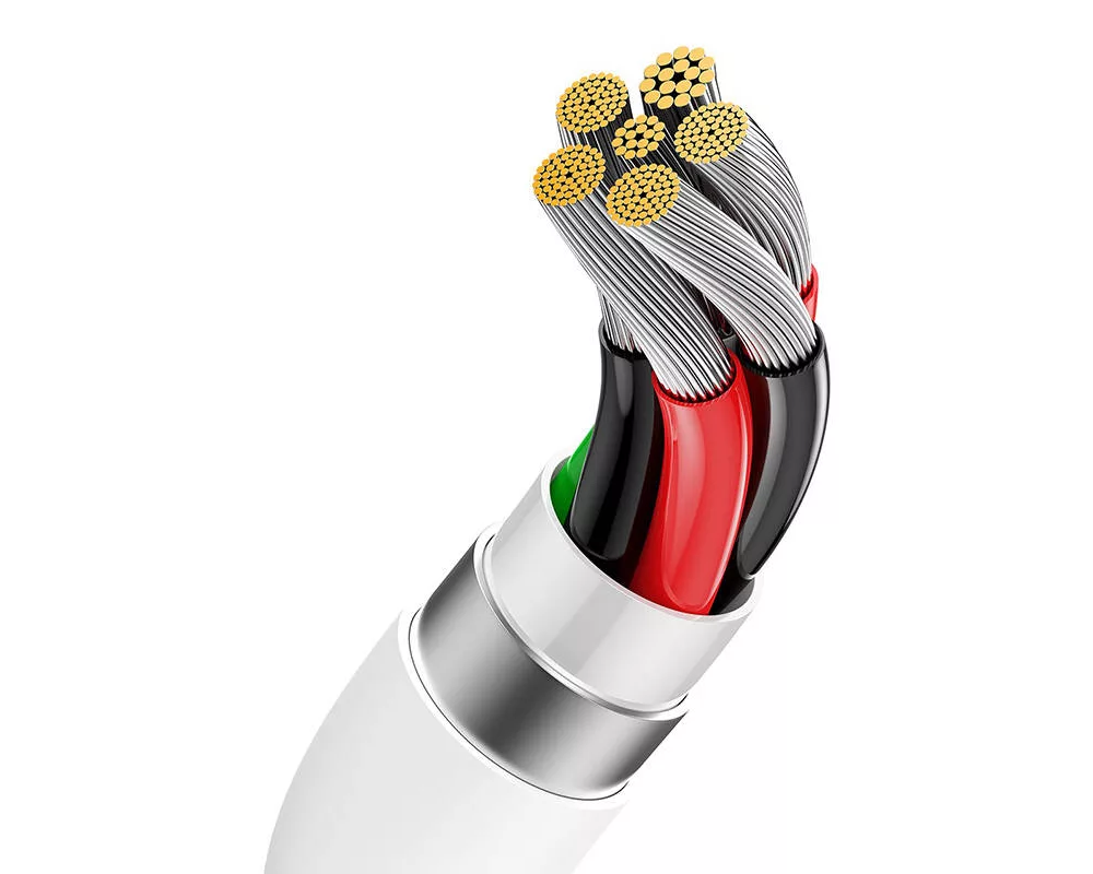 Кабел Кабел Baseus Superior USB към USB-C 100W 2м P10320102214-03 - бял 6