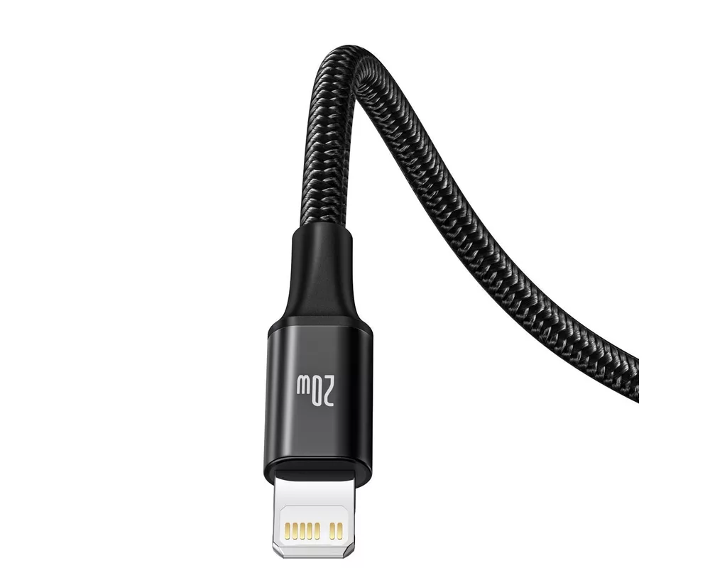 Кабел Кабел Baseus Superior 3 в 1 USB-C към Lightning, microUSB и USB-C, 1.5м CAMLT-SC01 - черен 3