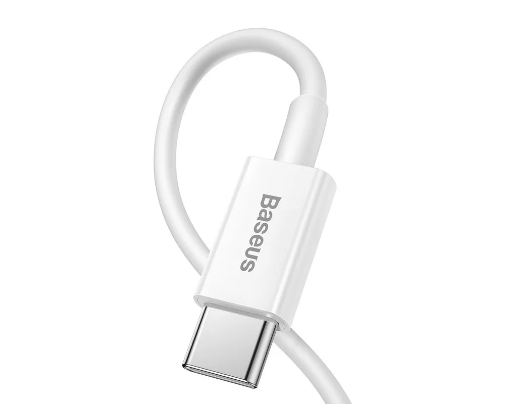 Кабел Кабел Baseus Superior USB Type C към Lightning 20W 2м CATLYS-C02 - бял 3