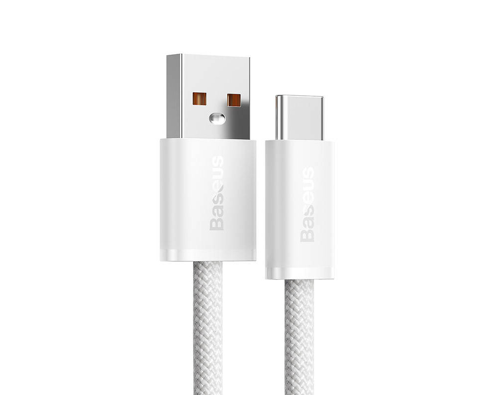 Кабел Кабел Baseus Dynamic Series кабел USB към USB-C 100W 2м CALD000702 - бял 3