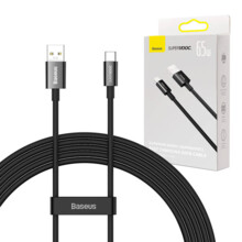  Baseus Superior Series USB към USB-C 65W 2м CAYS001001 - черен 677589 CAYS001001 на топ цена - PIC.bg