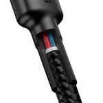 Кабел Кабел Baseus Cafule USB-C PD /USB-C PD PD2.0 60W 20V 3A QC3.0, 2м CATKLF-H91 - черен/червен 3