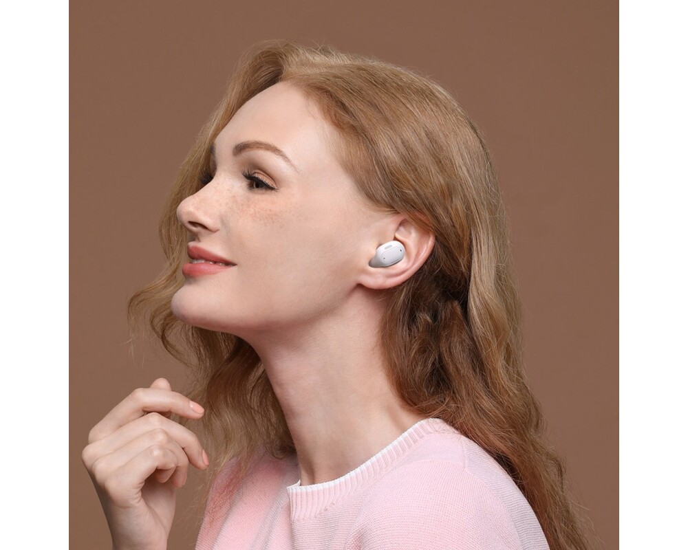 Слушалки Безжични Bluetooth Baseus NGWM010002 Encok WM01 Plus TWS бели 7