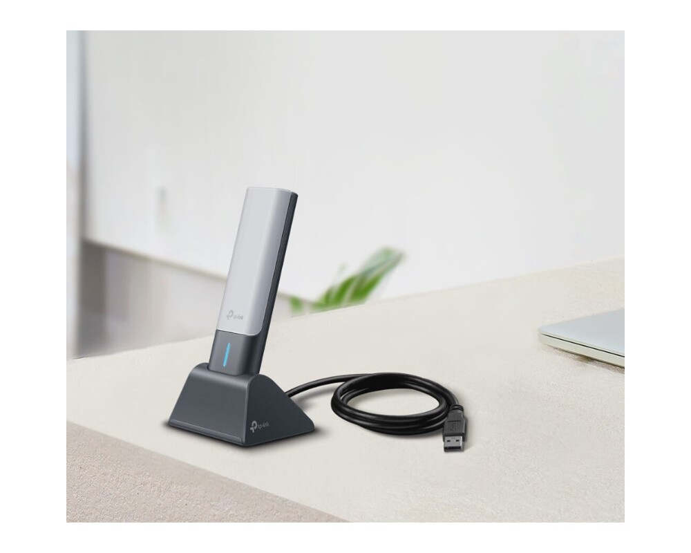 Мрежова карта Безжичен USB 2-лентов адаптер TP-Link Archer TX20UH AX1800 9