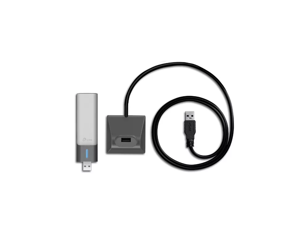 Мрежова карта Безжичен USB 2-лентов адаптер TP-Link Archer TX20UH AX1800 2