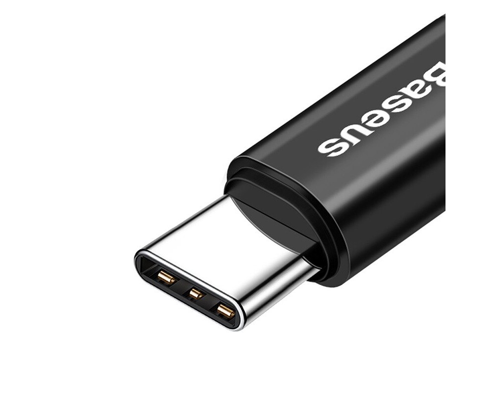 Кабел Кабел Baseus Fish Eye Spring Data Cable Type-C 2A 1м CATSR-01 - черен 4