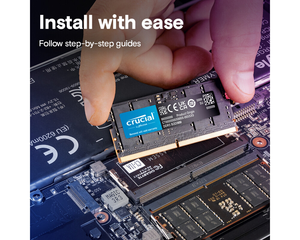 Памет Crucial 32GB DDR5-5600 SODIMM CL46 CT32G56C46S5 6