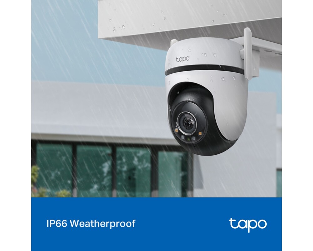 Цифрова IP камера TP-Link Tapo C520WS 4MP 2K QHD панорамна 10