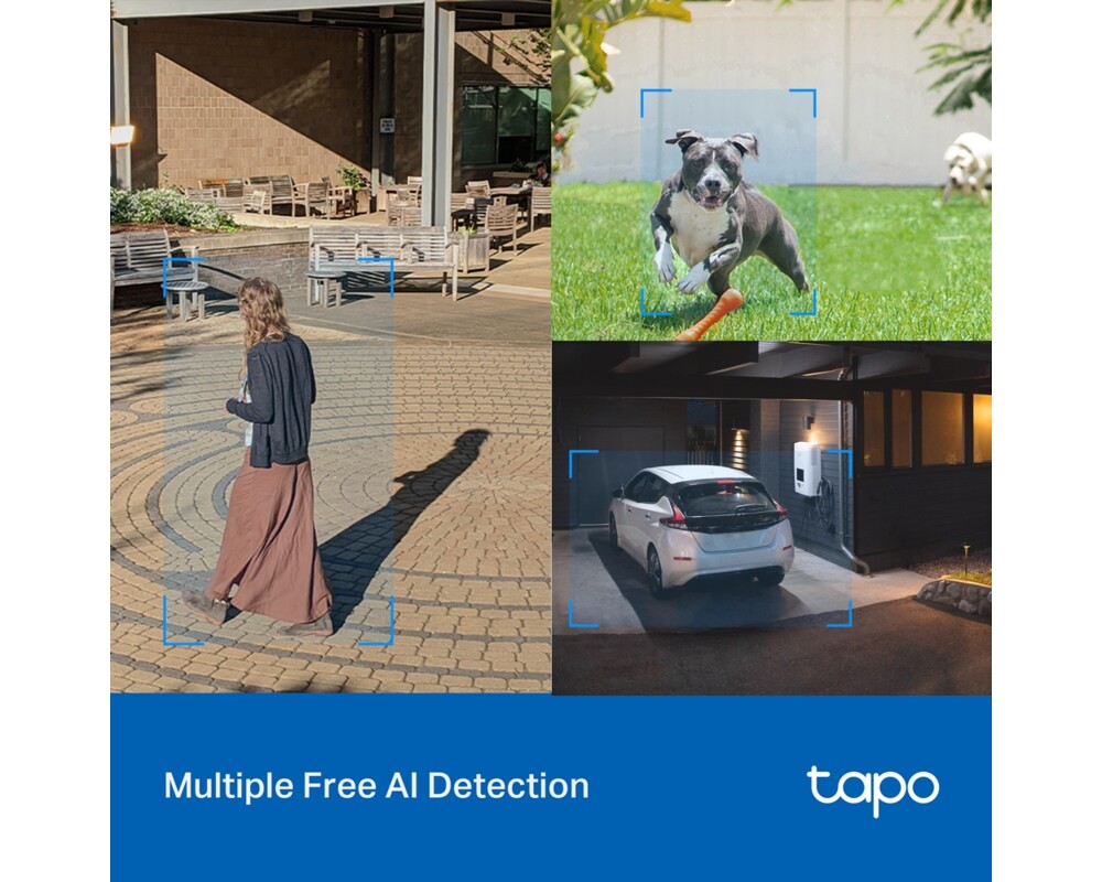 Цифрова IP камера TP-Link Tapo C520WS 4MP 2K QHD панорамна 5
