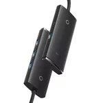 USB хъб Мултифункционален USB хъб Baseus 4 - порта USB-A към 4 x USB 3.0 WKQX080001 - черен 4