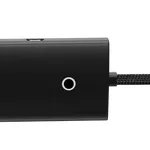 USB хъб Мултифункционален USB хъб Baseus 4 - порта USB-A към 4 x USB 3.0 WKQX080001 - черен 5