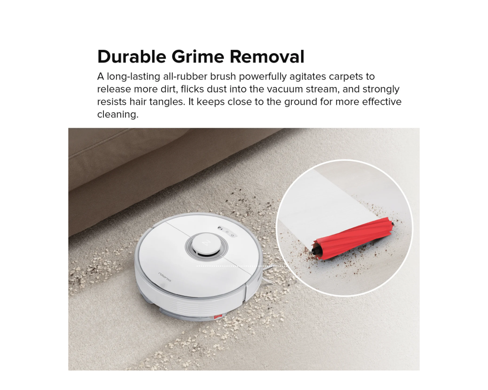 Смарт прахосмукачка Roborock Q7Max - бяла 11