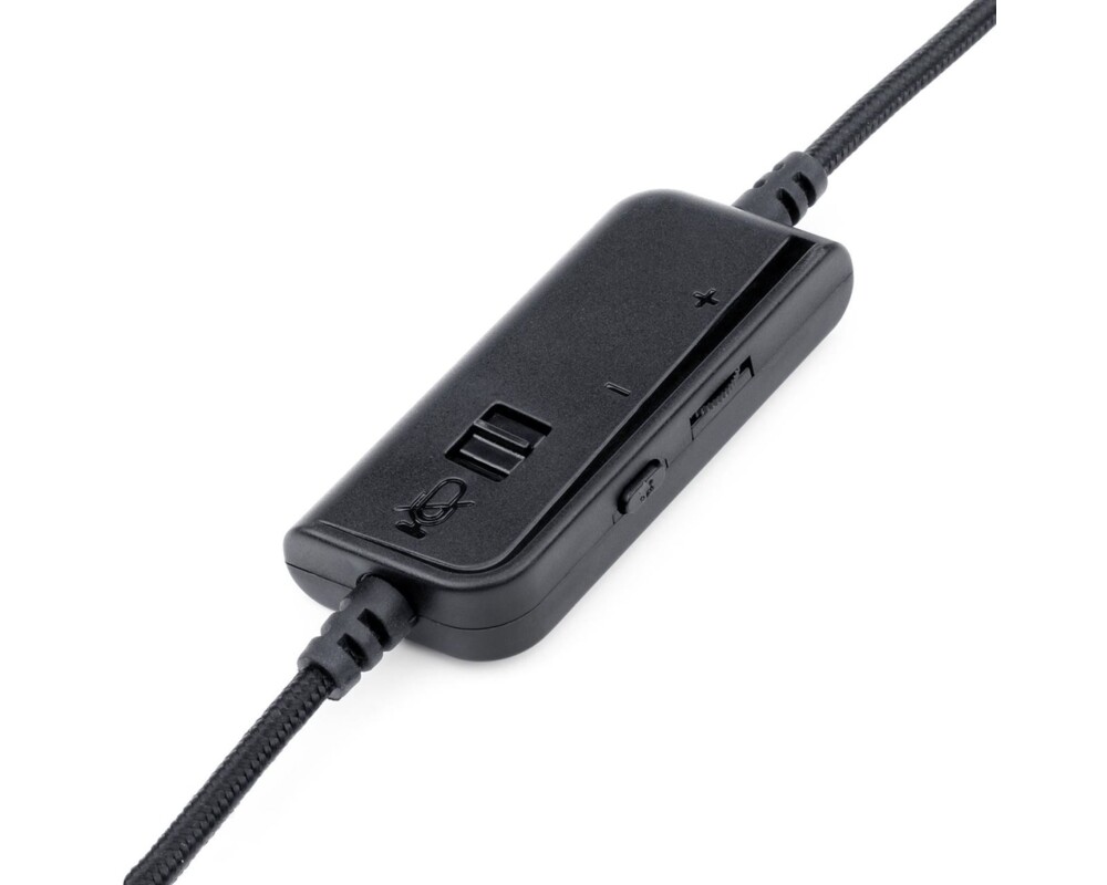 Слушалки USB RGB LED геймърски с микрофон Redragon Pandora H350RGB-BK 4