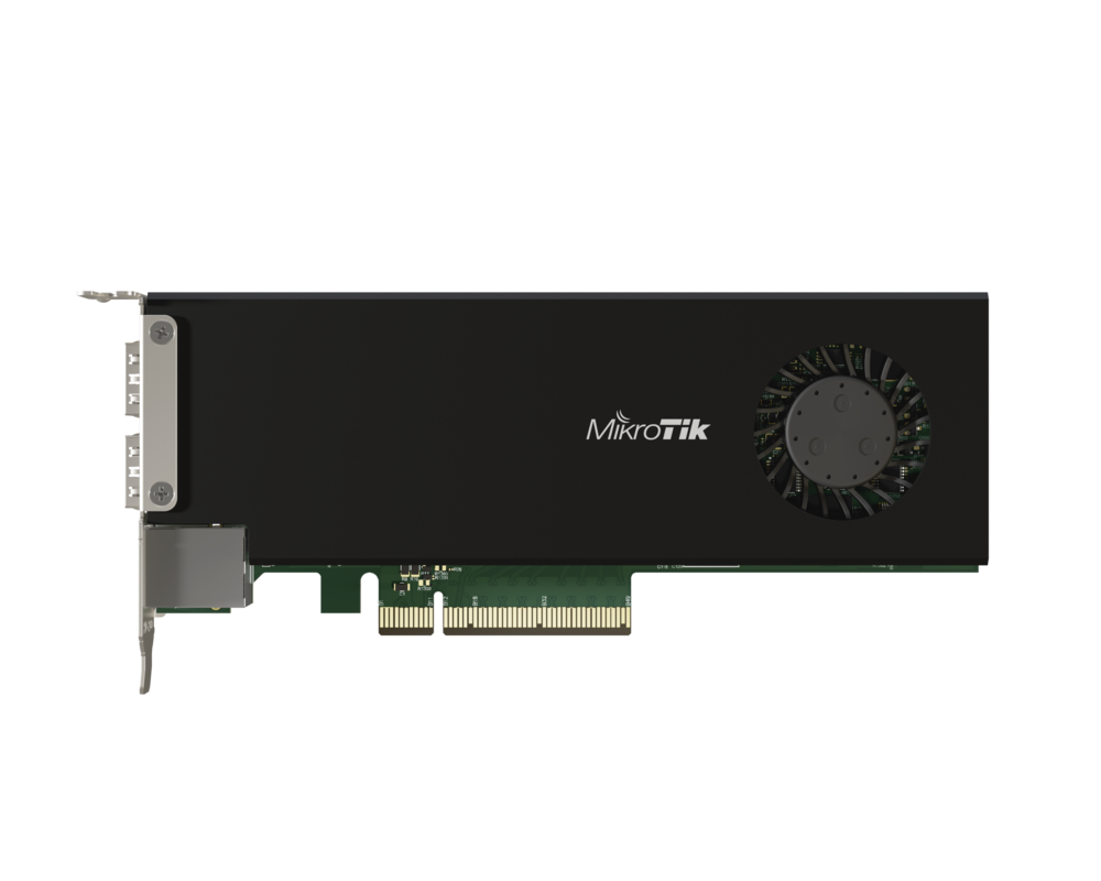 Рутер MikroTik CCR2004-1G-2XS-PCIe smart PCIe network interface High bracket 11