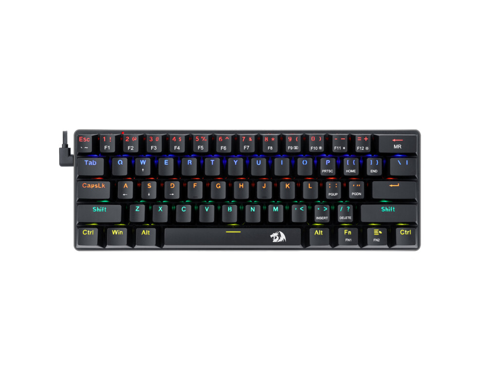 Клавиатура Redragon Jax K613-KB механична RGB USB Type-C blue switch 2