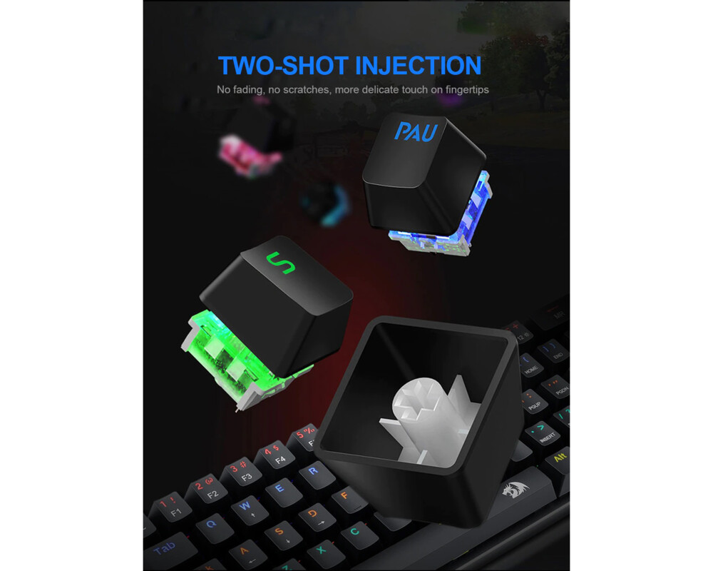 Клавиатура Redragon Jax K613-KB механична RGB USB Type-C blue switch 5