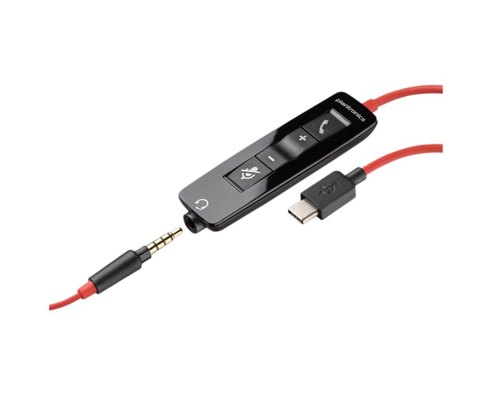 Слушалки HP Poly Blackwire C5220 Stereo Type-C с микрофон 8X231AA 4