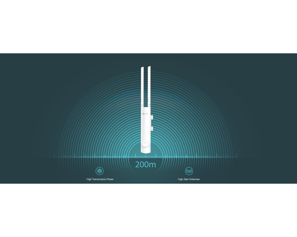 Access point (Точка за достъп) TP-LINK EAP113-Outdoor 300 Mbps 8