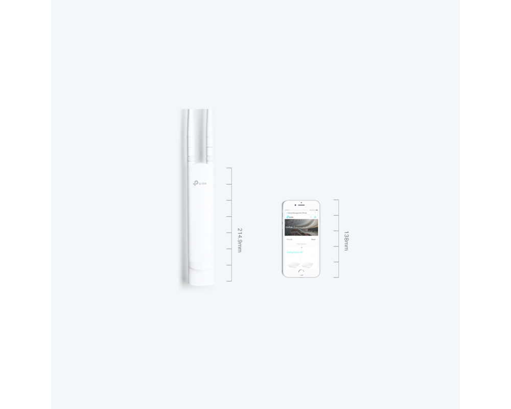 Access point (Точка за достъп) TP-LINK EAP113-Outdoor 300 Mbps 4