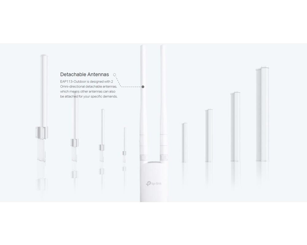 Access point (Точка за достъп) TP-LINK EAP113-Outdoor 300 Mbps 6
