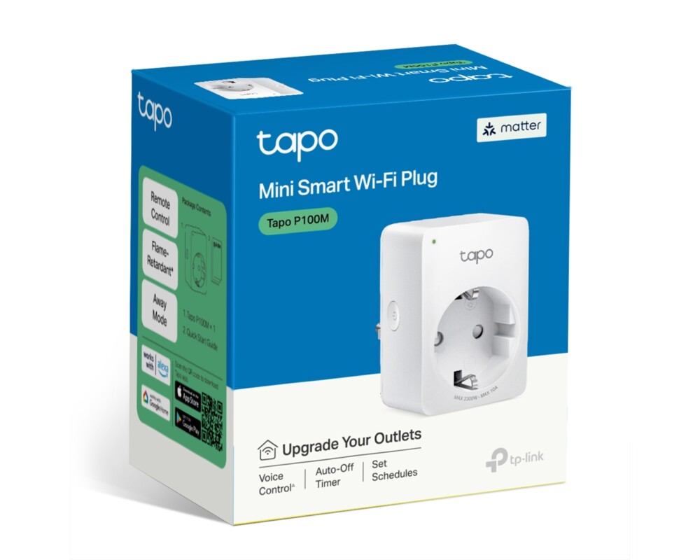 Умен контакт TP-Link Tapo P100M 9